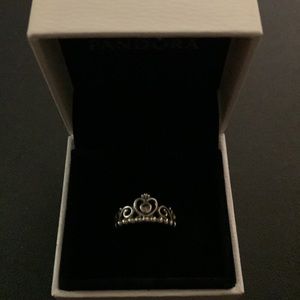Pandora tiara princess ring.